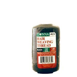 Donna Weaving Thread 120m Black #8234